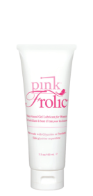 Pink Frolic Water Based Gel Lubricant for Women 3.3oz Tube - EPXFT33