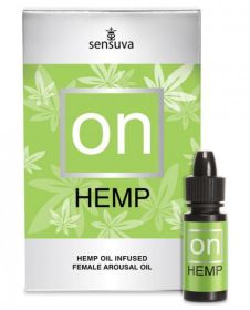 On For Her Hemp Oil Infused Female Arousal Oil .17oz - TCN-SEN175-L