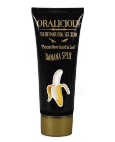 Oralicious Ultimate Oral Sex Cream 2oz Banana Split - TCN-6593-55