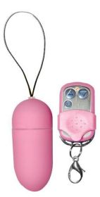 Power Bullet Vibrator With Remote Control Pink - NW23181