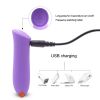 Luxury Mini Bullet Vibrator for Women Sex Toys G-spot Clitoris Stimulator Female Maturbator Vagina Vibration Adult Erotic Toys - Purple