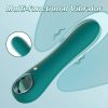 G Spot Vibrator Dildo with 10 Vibration Modes, Powerful Vibrating Massagers for Clitoral Vagina and Anal Stimulation - Green