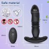 Telescopic Vibrating Anal Vibrator Wireless Remote Sex Toys for Women masturbate Dildo Prostate Massager Gay Men Butt plug - 1