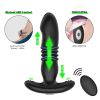 Telescopic Vibrating Anal Vibrator Wireless Remote Sex Toys for Women masturbate Dildo Prostate Massager Gay Men Butt plug - 1