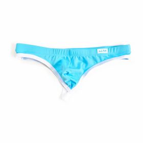 Men's thong (Option: Blue-XL)